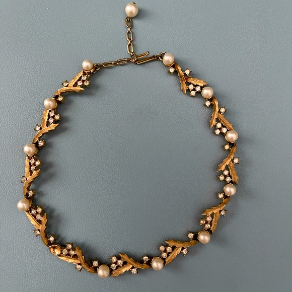 Jewelry Vintage Costume Pearl Necklace Poshmark